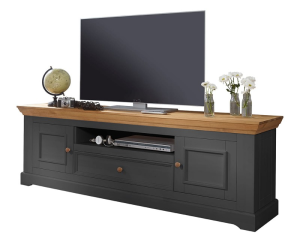 Тумба ТВ "Форест Графит" 2 двери 1 ящик