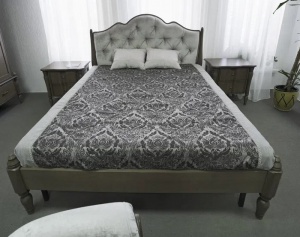 Кровать двуспальная "Анита" ММ-417-02/16Б