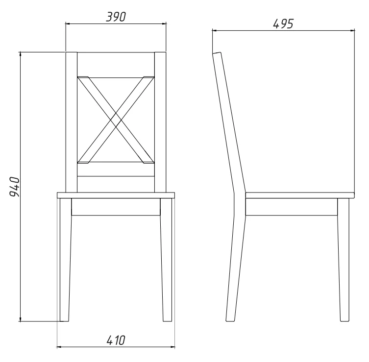 Стул ДМ-10 "Моррель" №5