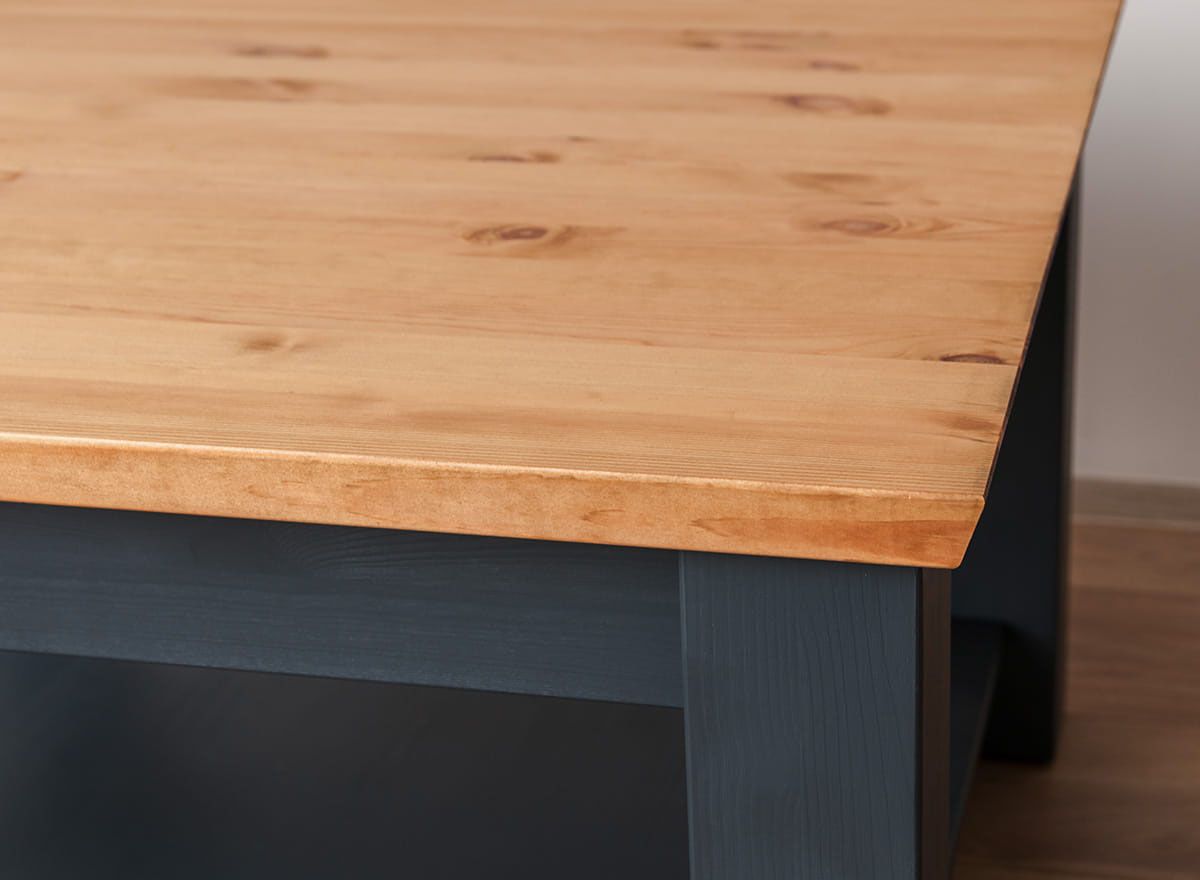 Стол журнальный "Форест Графит" малый №2