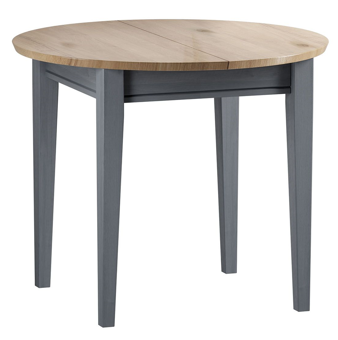 Стол обеденный раскладной "Сканди" D90/125