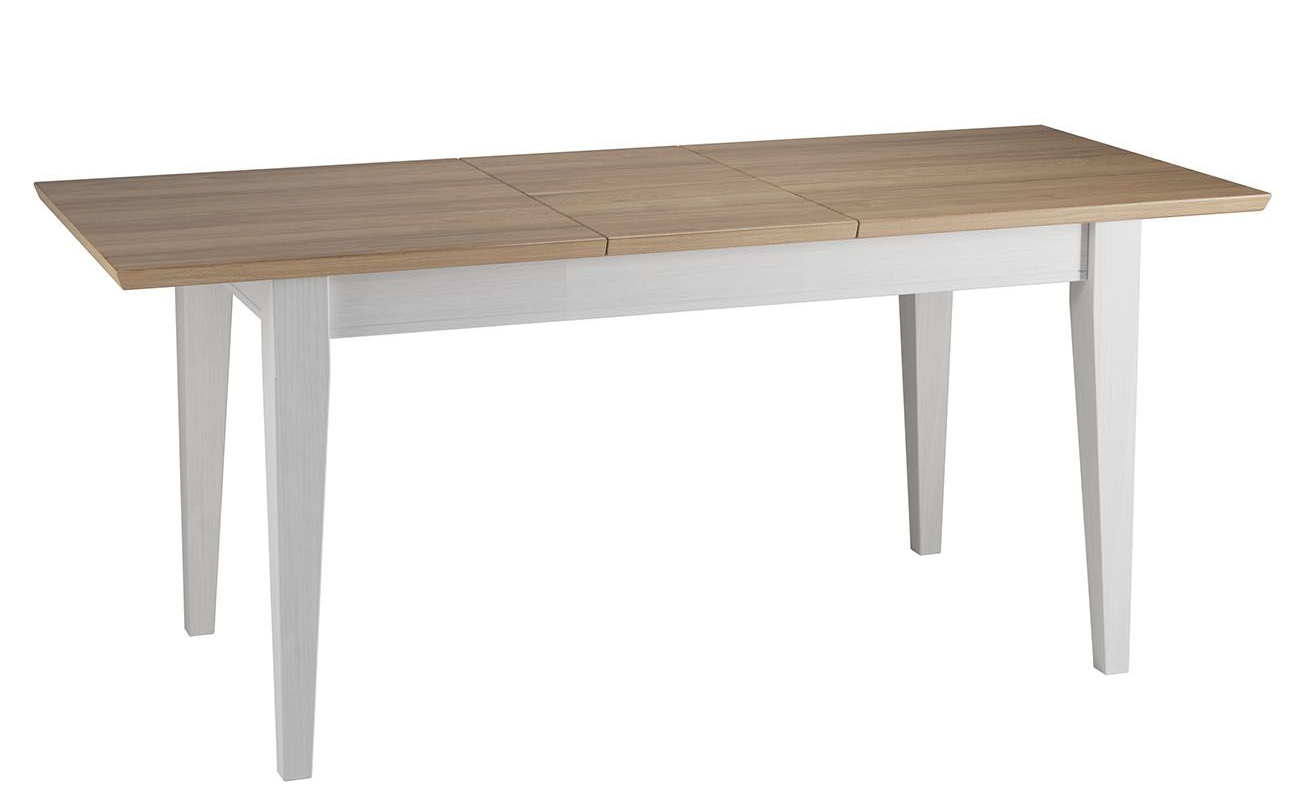 Стол обеденный 140 "Сканди" со вставкой №2