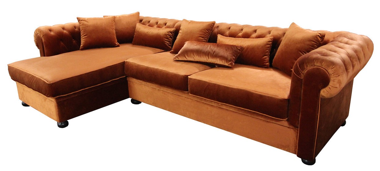 Диван угловой "Виконт" ММ-247-26Р /01