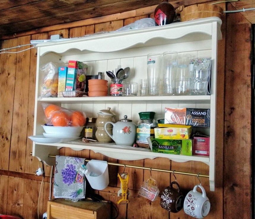 Стеллаж настенный  "Лебо"  №1