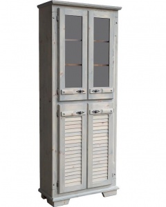 Витрина "Хлоя" 03 стекло и жалюзи