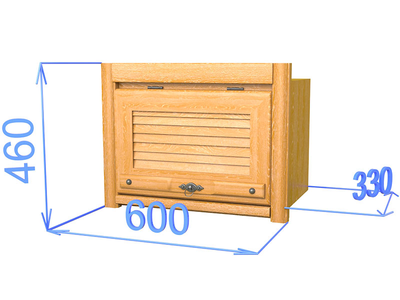 Шкаф настенный над вытяжкой на 600 "Хлоя КХ 09"