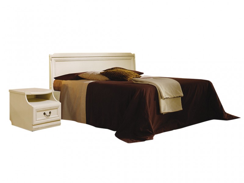 Кровать двуспальная "Нинель" ММ-167-02/18Б (1800х2000)