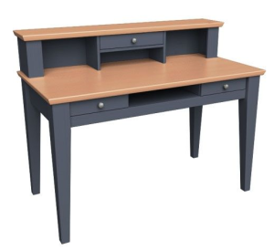 Стол с надстройкой "Форест Графит" 