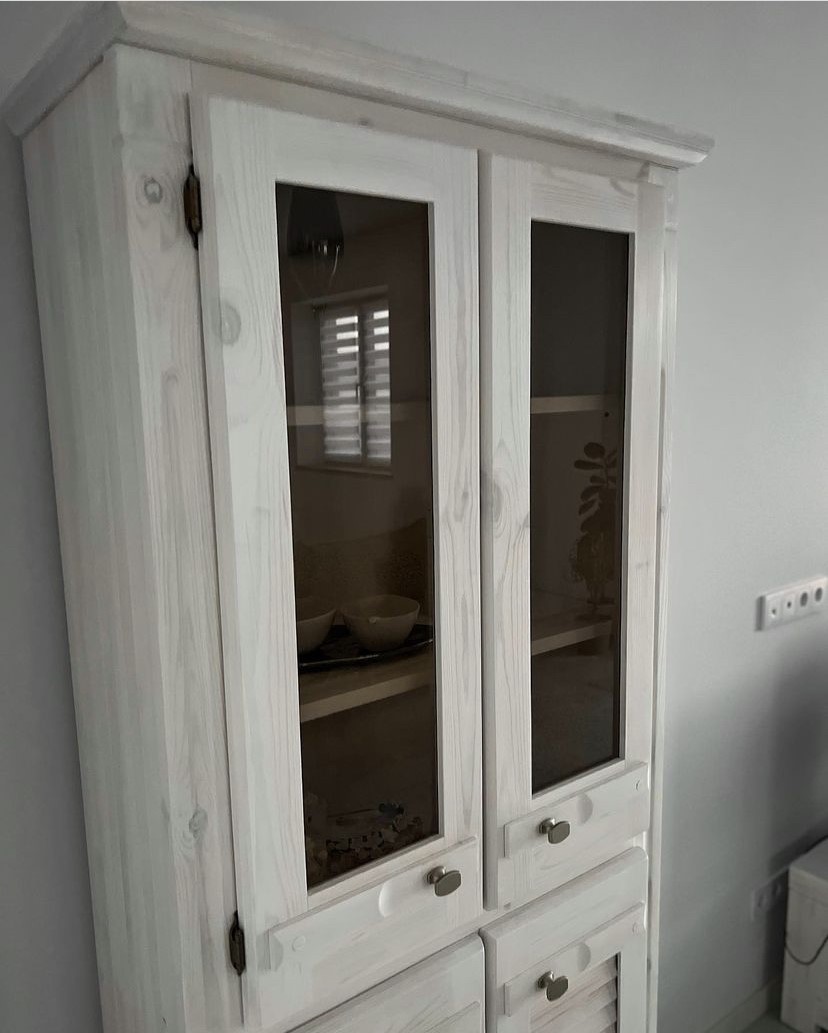 Витрина "Хлоя" 03 стекло и жалюзи №3