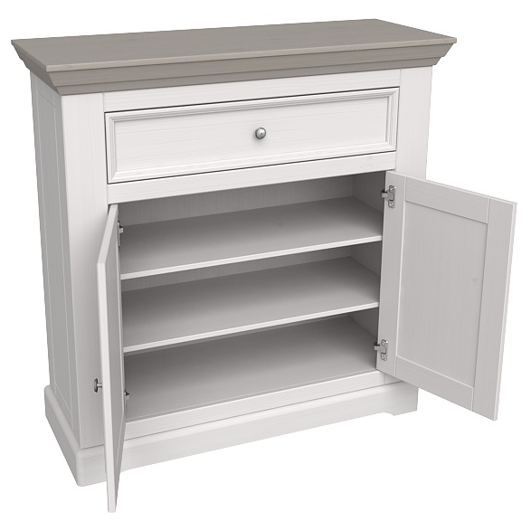 Комод "Форест" 2 двери 1 ящик с 2 полками (Тумба -21) №0