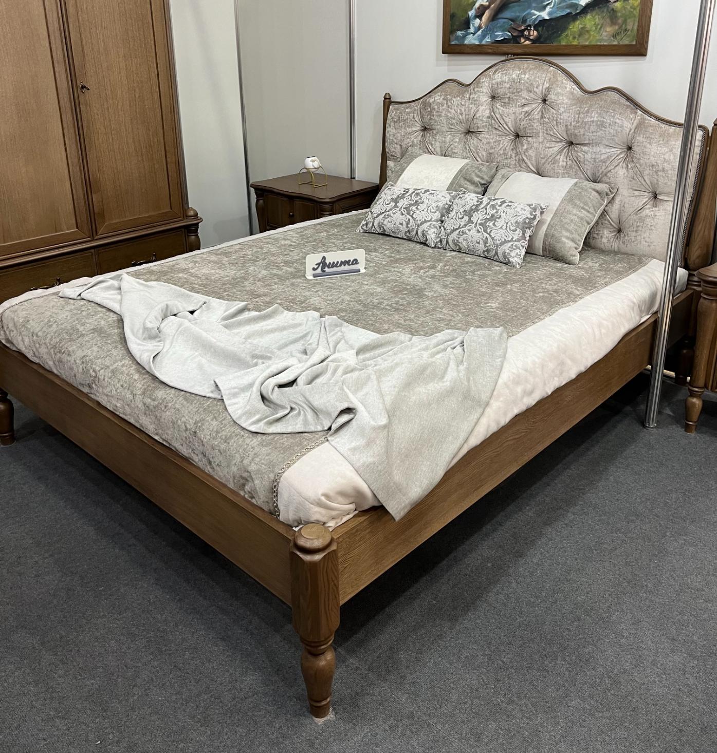 Кровать двуспальная "Анита" ММ-417-02/16Б №1