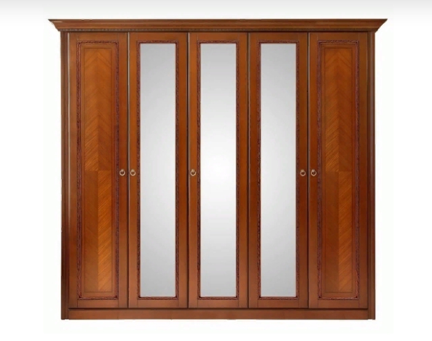 Шкаф пятидверный "Палермо" Т-755 №7