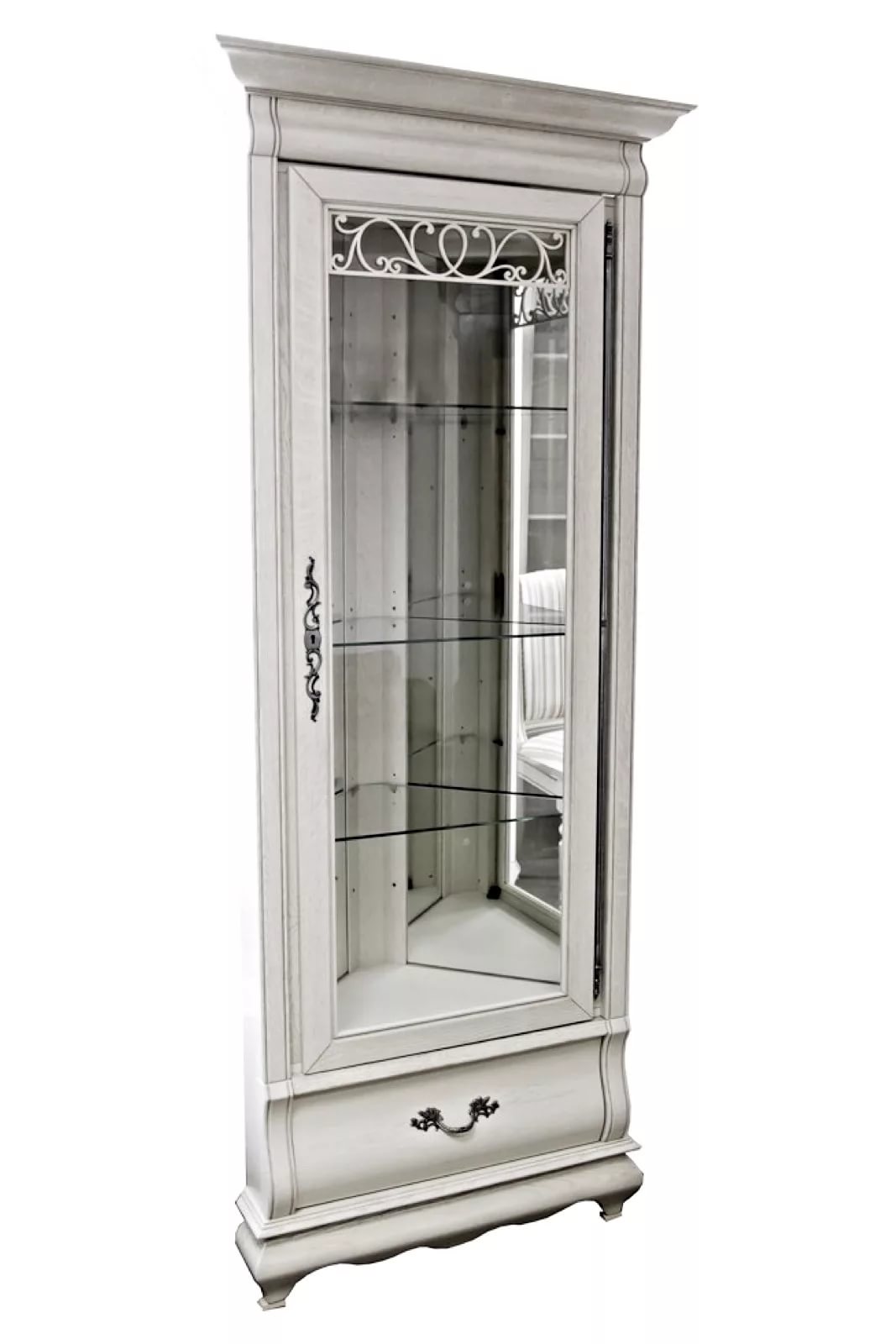 Витрина угловая "Оскар" ММ 210-01У/01