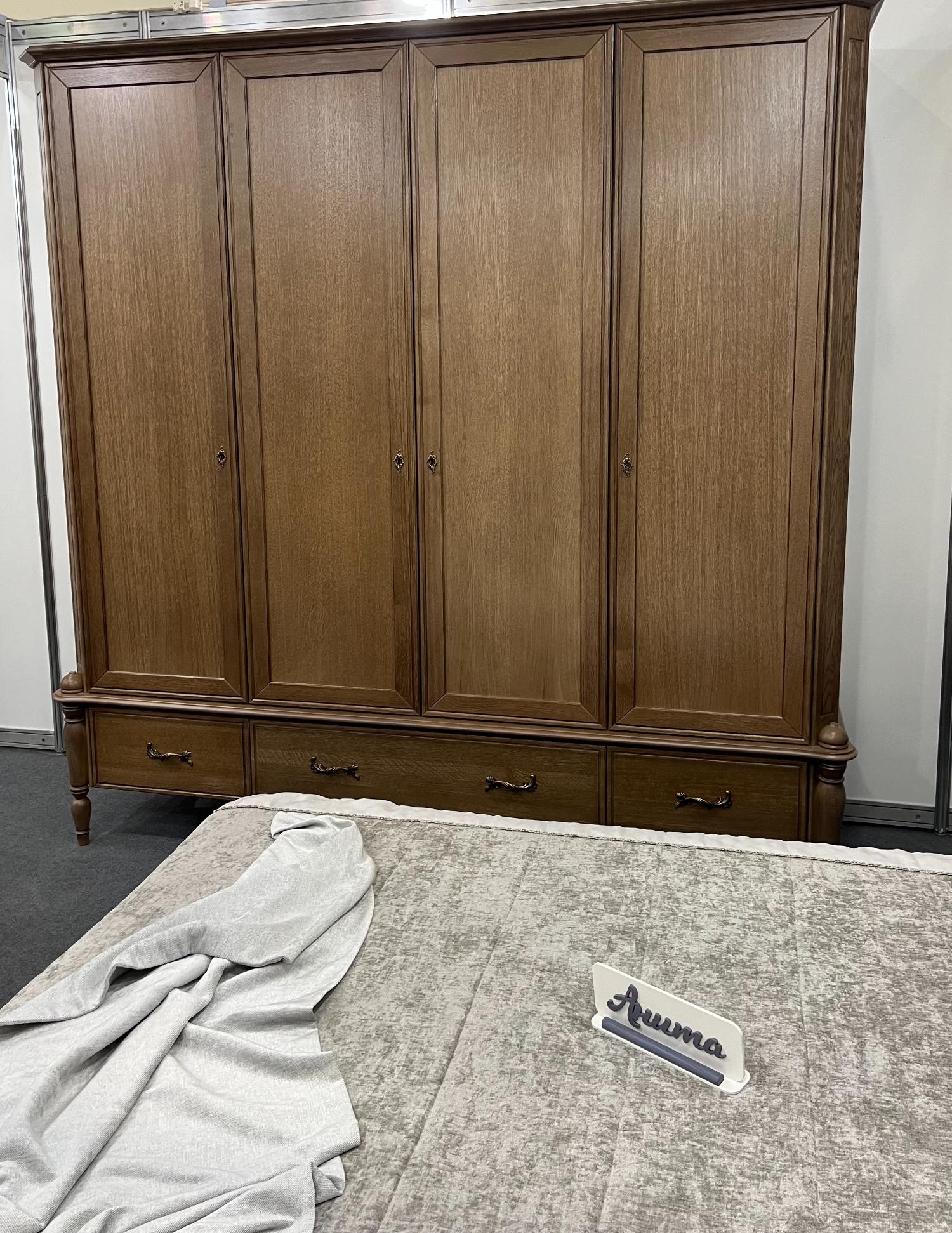 Шкаф четырехдверный "Анита" ММ-417-01/04Б №0