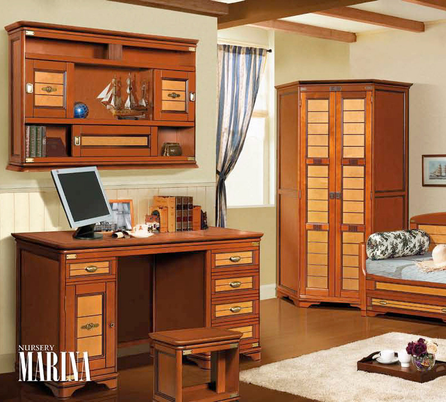 Шкаф настенный "Марина" СКМ-001-17 (Р) №1