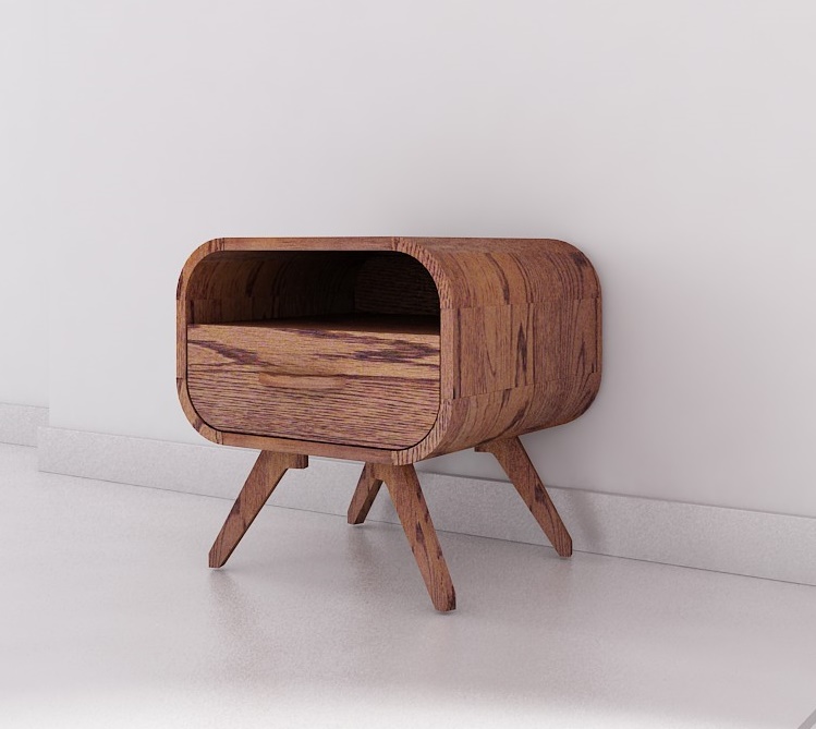 Тумба прикроватная "Аахен" АТП-45 №0