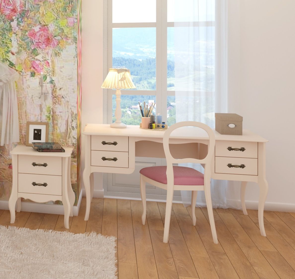 Стол письменной "Лебо"  №1