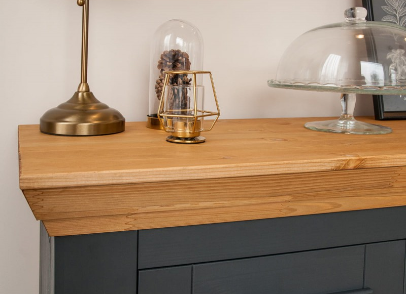 Комод "Форест Графит" 4 двери 2 ящика №3