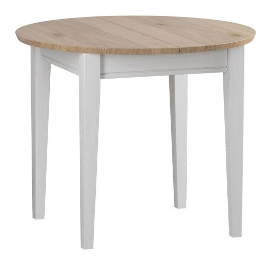 Стол обеденный раскладной "Сканди" D110/145 №3