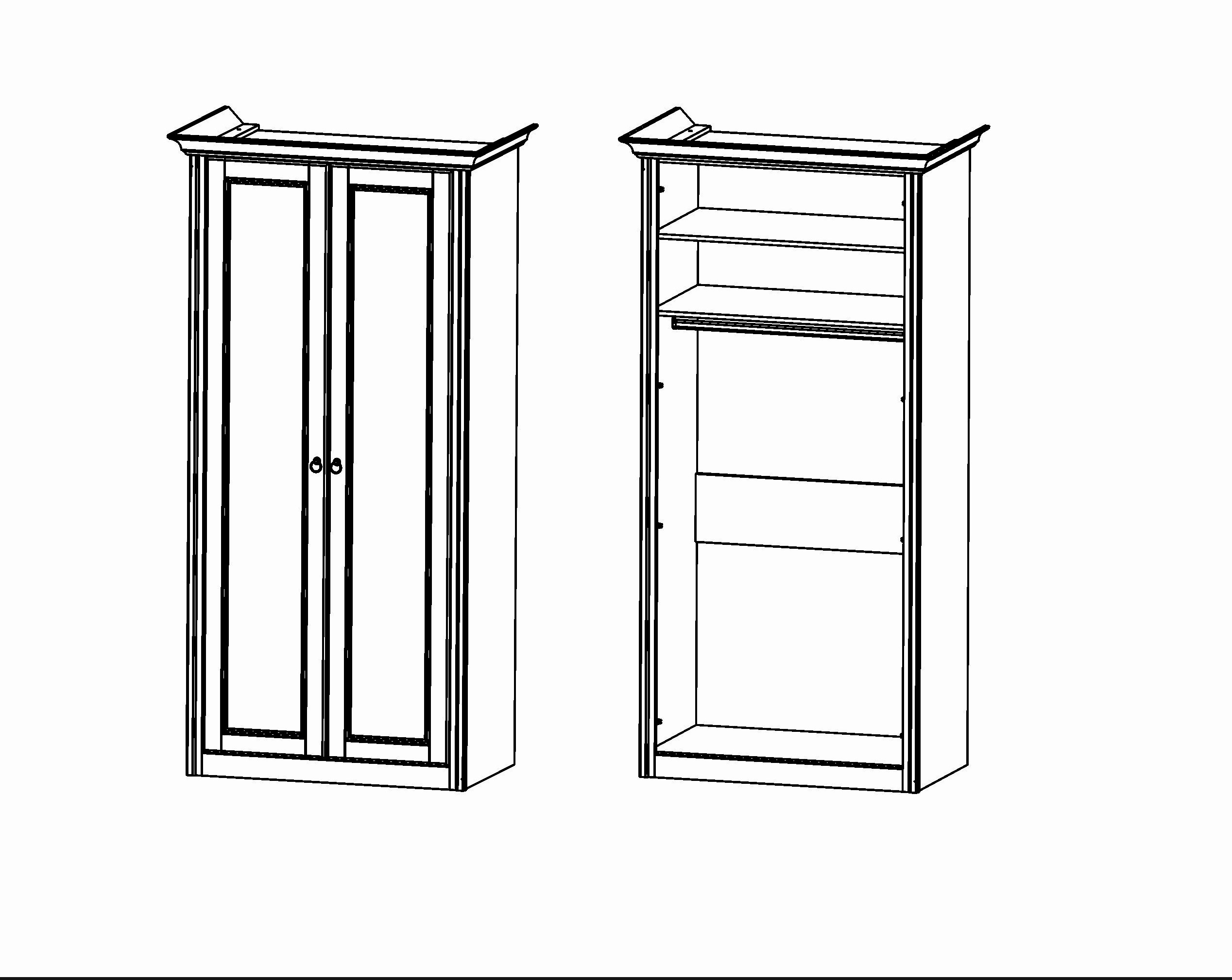 Шкаф двухдверный "Палермо" Т-752 №6