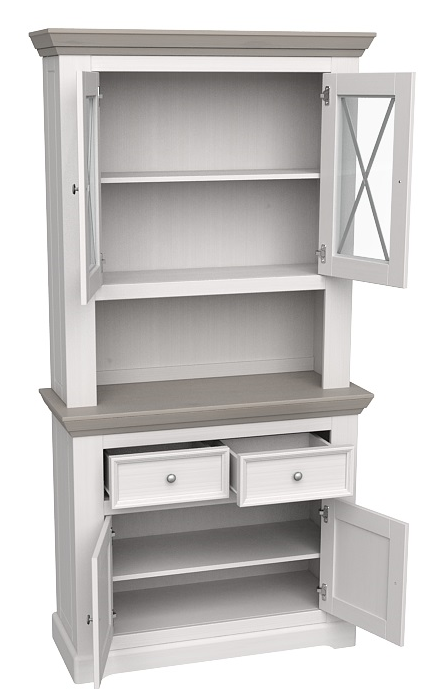 Надстройка комода 2 двери  "Форест" №1