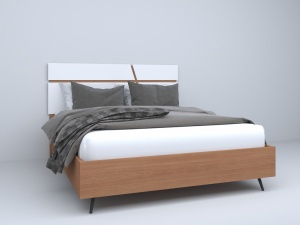 Кровать двуспальная "Дельта" ММ-356-02/16Б