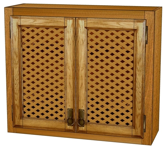 Шкаф настенный Марсель-Н 3190 Р