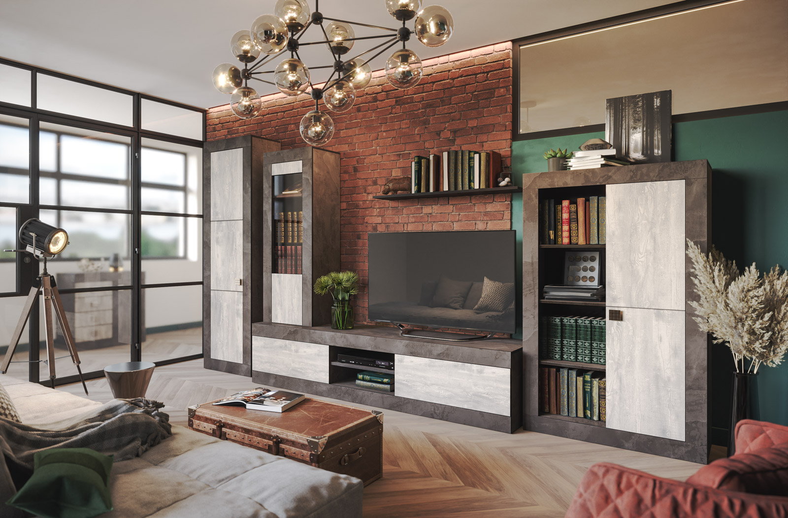 Тумба "Лондон" 1Д КМК 0467.5 №2