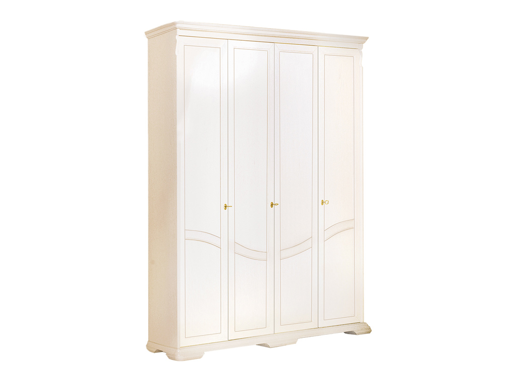 Шкаф четырехдверный "Лика" ММ 137-01/04Б (без зеркал)