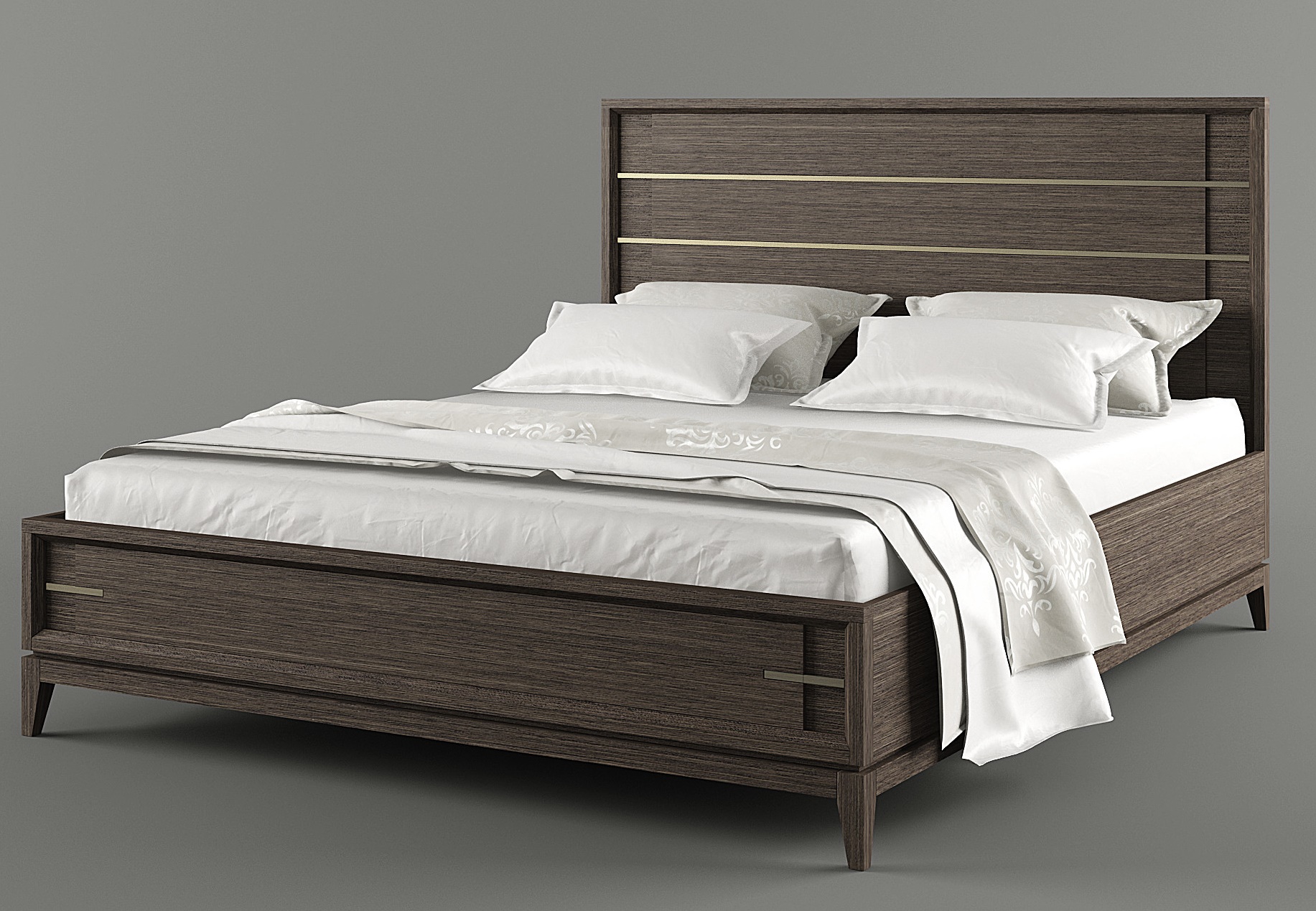 Кровать двуспальная "Boston" ВМФ-1643 (с основанием) 1800