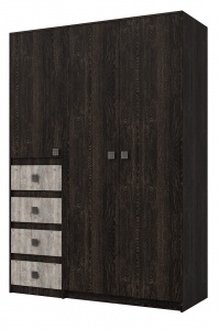 Шкаф трехдверный "Лондон" КМК 0467.20