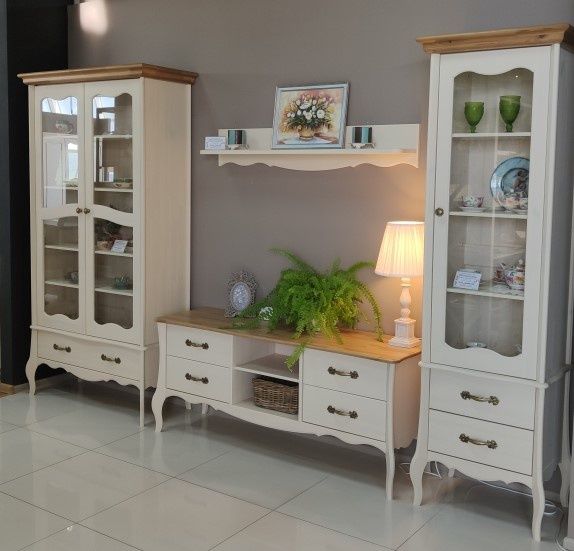 Витрина двухдверная "Лебо" №0