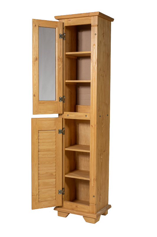 Витрина "Хлоя" 01 с жалюзийными дверями №0