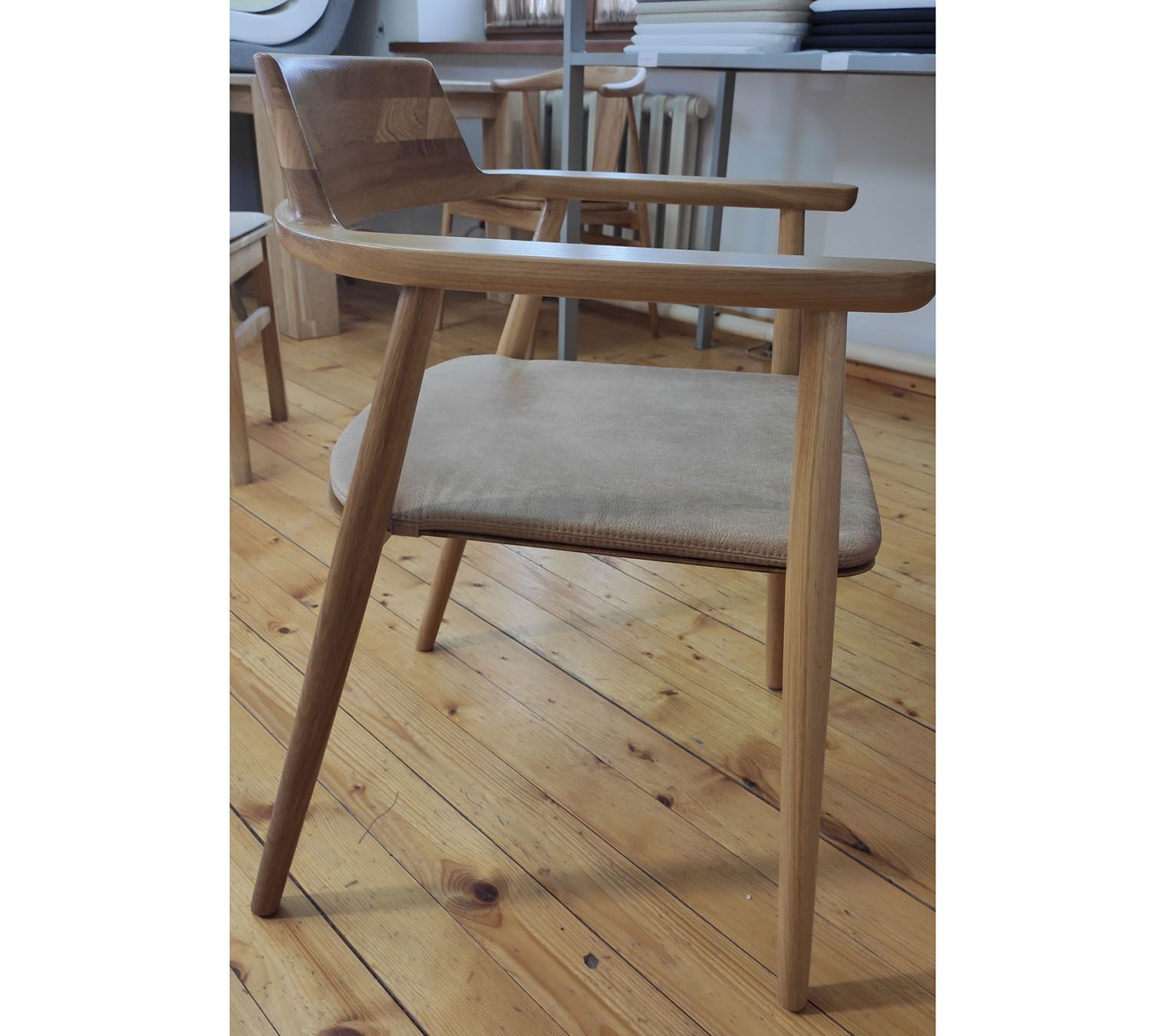 Стул «Самурай Комфорт» с мягким сиденьем №22