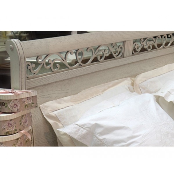 Кровать двуспальная "Оскар" ММ 216-02/16 (б/м, б/к) (1600х2000) №2