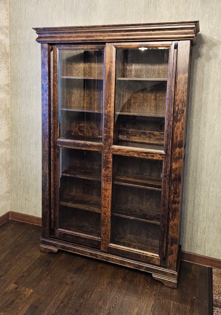 Шкаф-купе для книг двухдверный «Луи Филипп» МО 26.02 №2