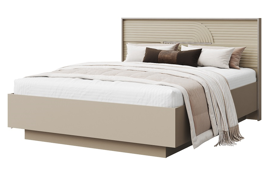 Кровать двуспальная "1800 Монтиз" КМК 1003.9 №0