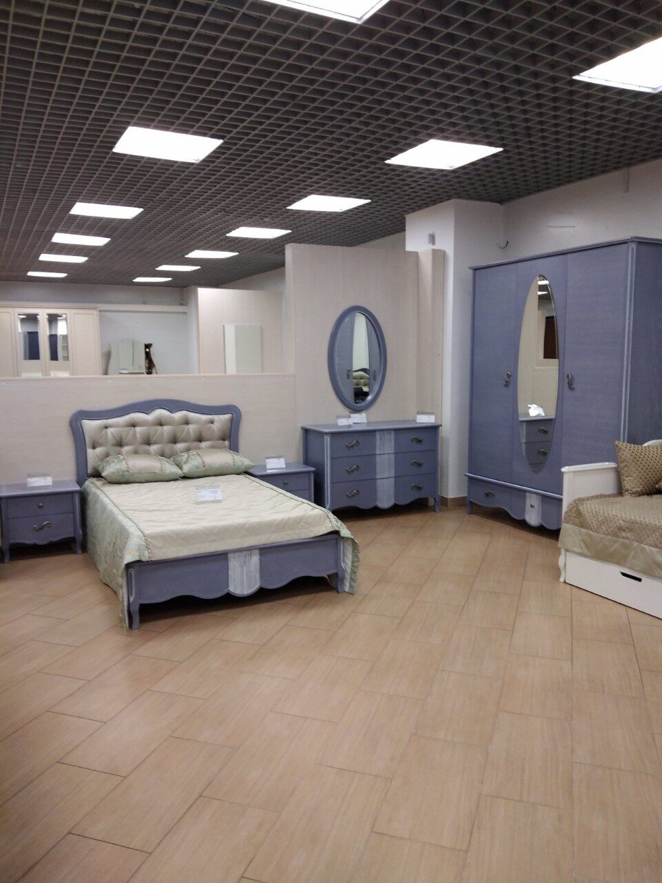 Кровать двуспальная "Лаура" ММ-267-02/18Б (1800х2000) №1