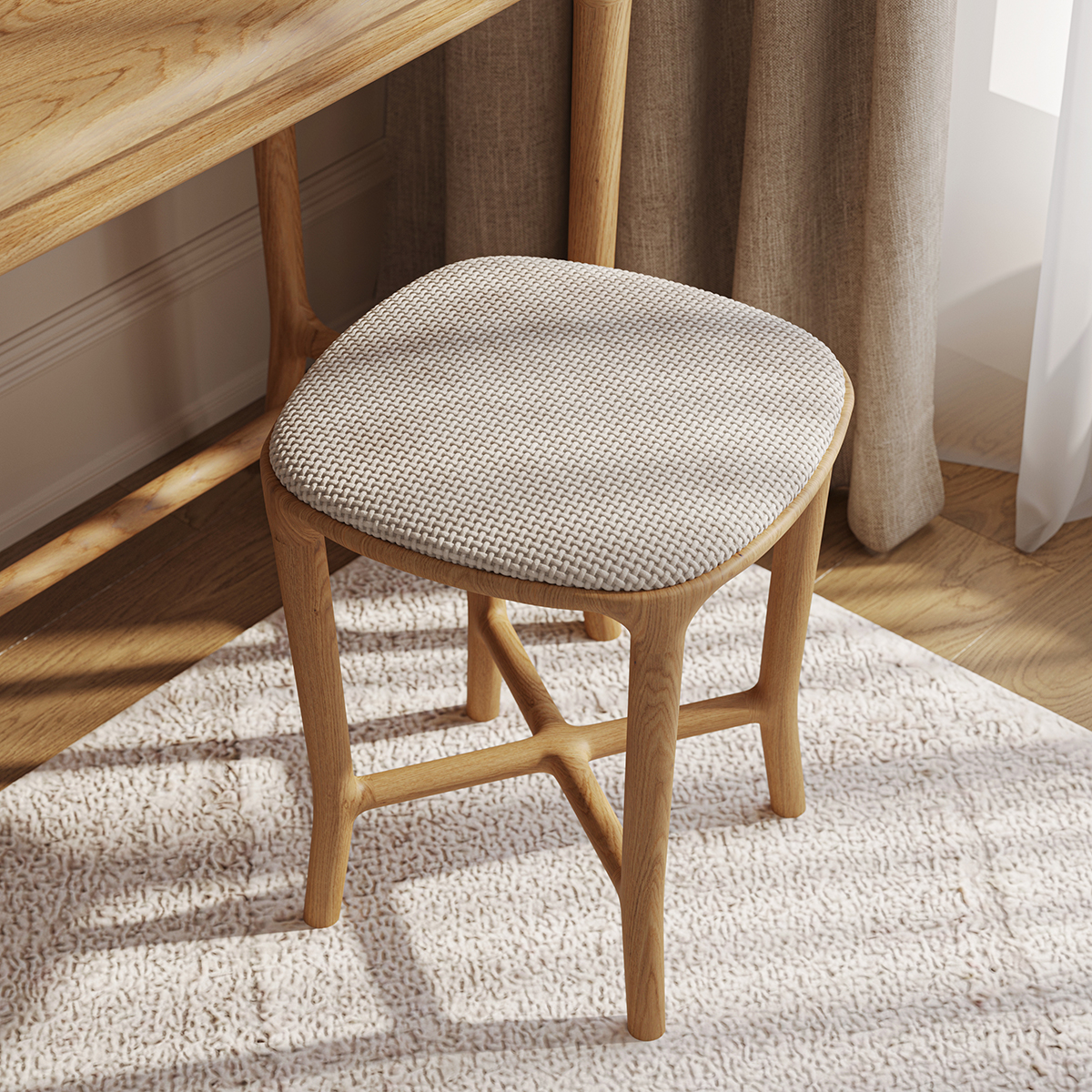 Табурет «Твист Комфорт» с мягким сиденьем №3