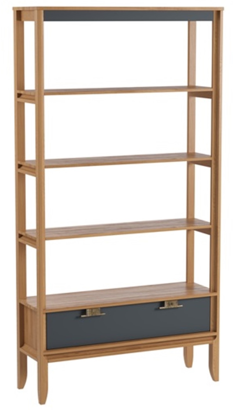 Стеллаж "Бридж" сквозной широкий с 1-м ящиком