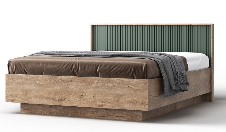 Кровать двуспальная "1600 Герта PМ" КМК 0979.33 с подъемным механизмом