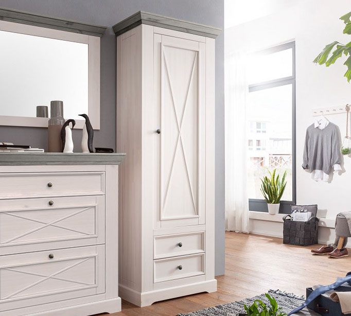 Шкаф для одежды "Форест" 1 дверь 2 ящика №1