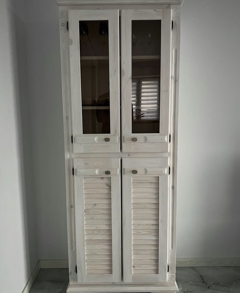 Витрина "Хлоя" 03 стекло и жалюзи №1