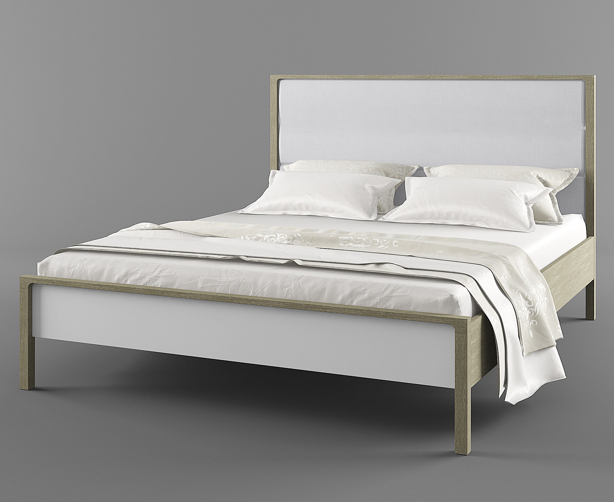 Кровать двуспальная "Хитроу" с основанием