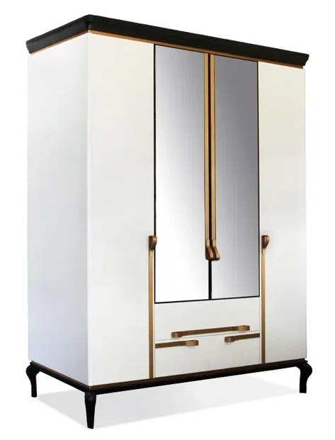 Шкаф четырехдверный "Милана" ММ-338-01/04