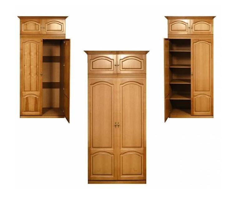 Шкаф двухдверный "Купава" ГМ 8422 (вешалка и полки)