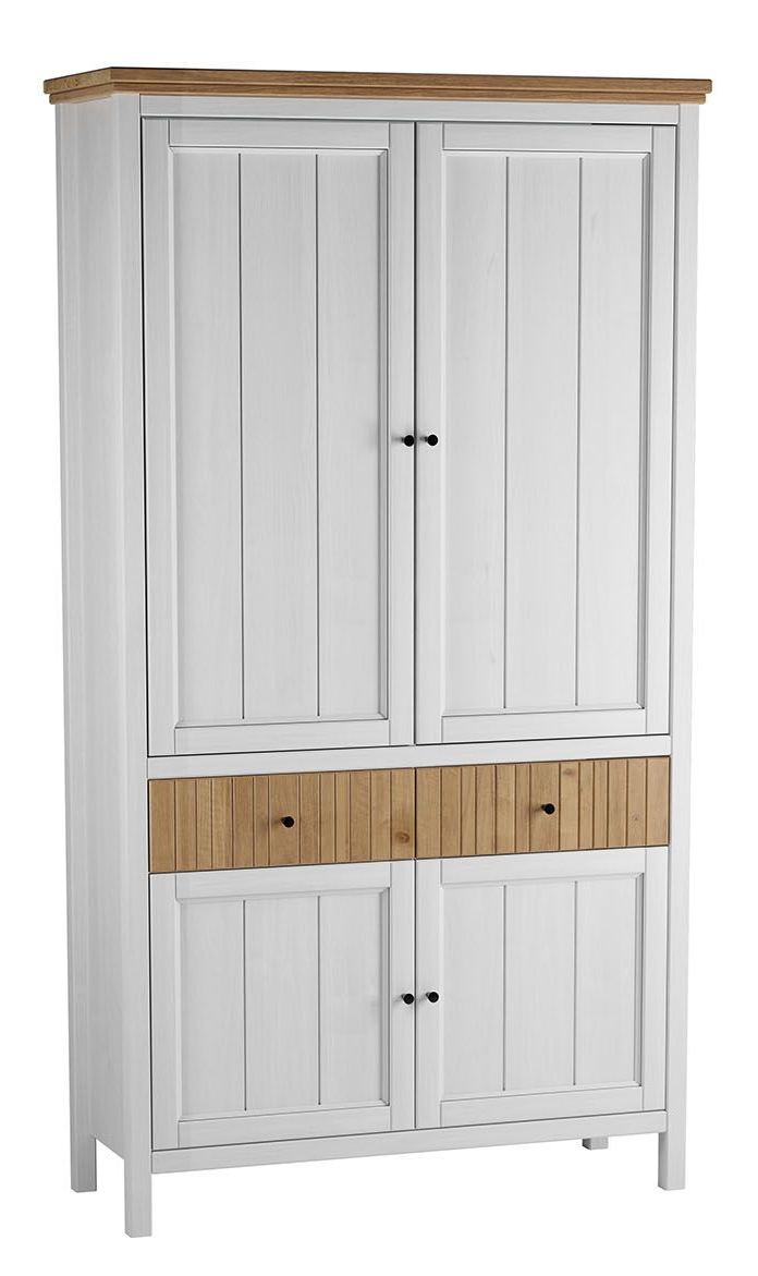 Шкаф для посуды "Сканди" 222 глухие двери №0