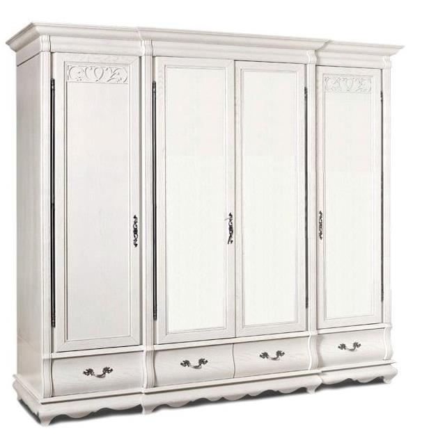 Шкаф четырехдверный "Оскар" ММ 216-01/04Б №1