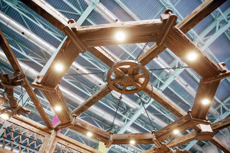 Светильник декоративный восьмигранный №2