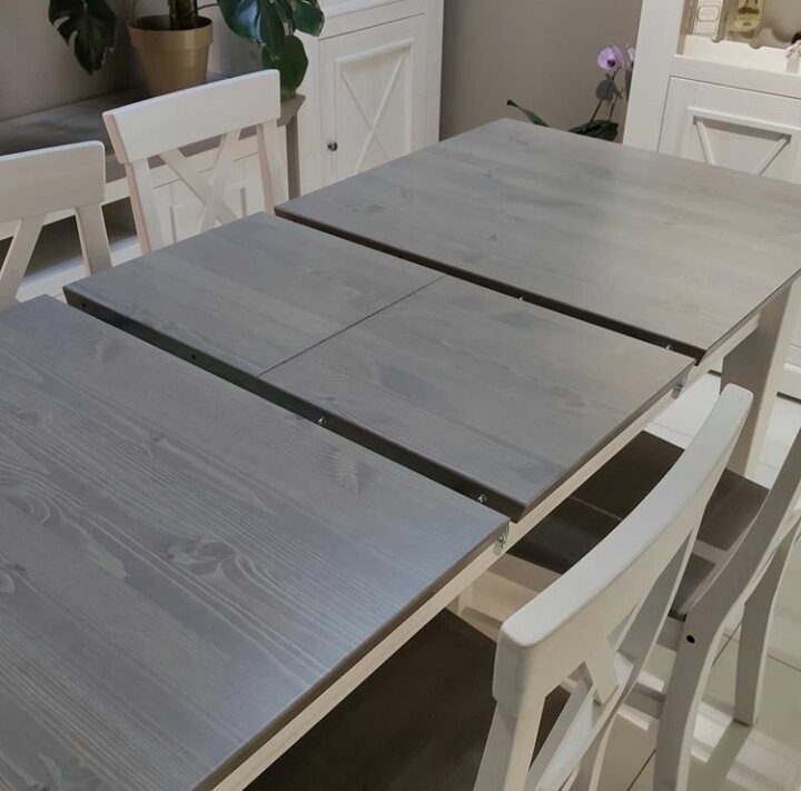 Стол обеденный "Форест" 140Р/160Р со вставкой №1